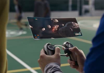 sony playstation with video